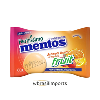 SABONETE BARRA 80G VEGETAL MENTOS FRUIT - HERBISSIMO