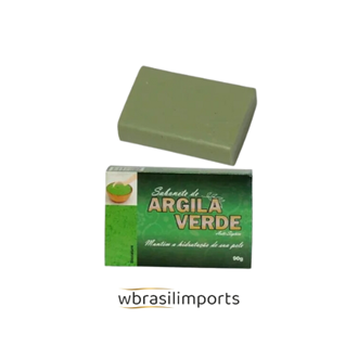 SABONETE DE ARGILA VERDE ANTI-SÉPTICO BARRA BIONATURE 90 G