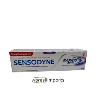 CREME DENTAL  50G RÁPIDO ALÍVIO E PROTEÇÃO DURADOURA - SENSODYNE